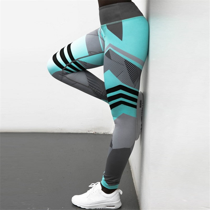 Reflective High Waisted Yoga Pants