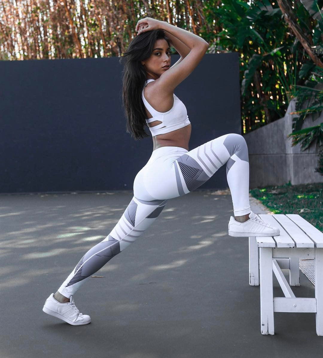 Reflective High Waisted Yoga Pants