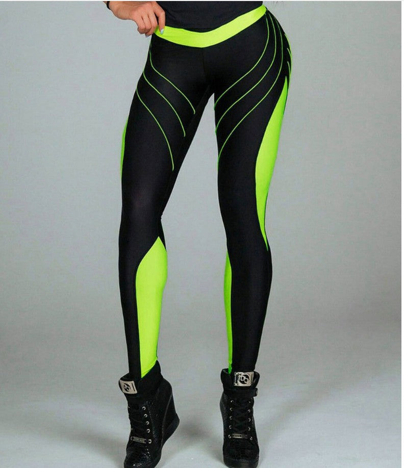 Sports Contrast Leggings