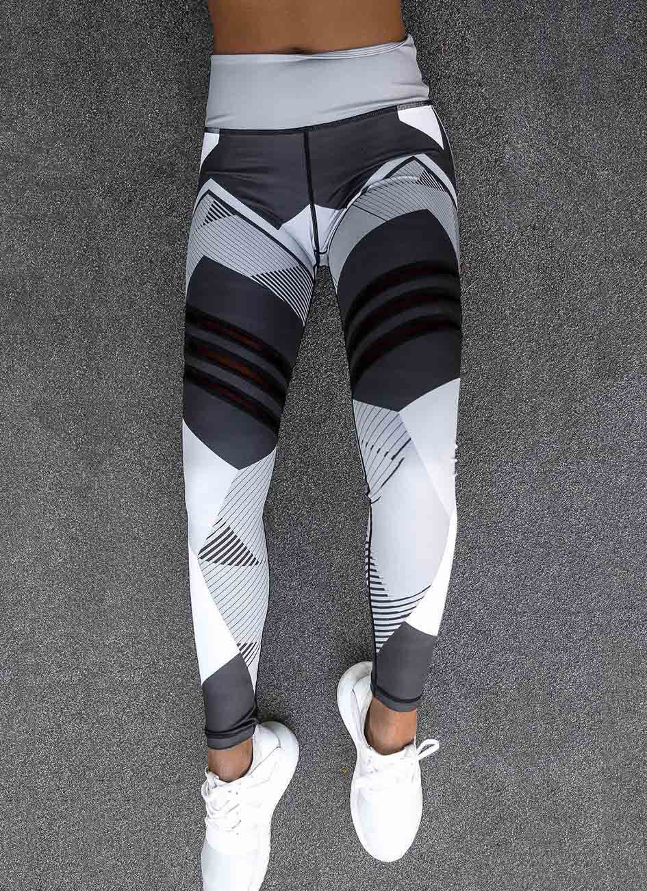 Reflective High Waisted Yoga Pants